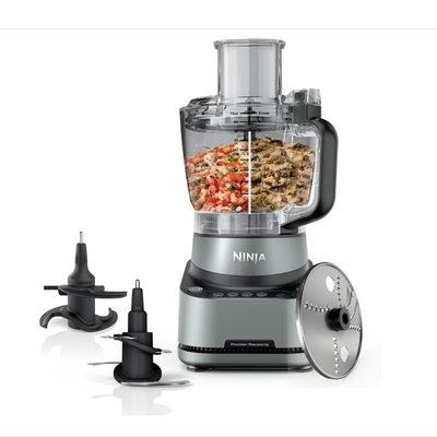 美国代购Ninja 9-Cup Food Processor BZ601 智能食品加工机 110v