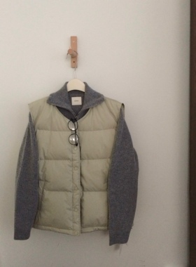 秋冬新品韩版insist宽松百搭圆领90白鸭绒羽绒背心纯色马甲女