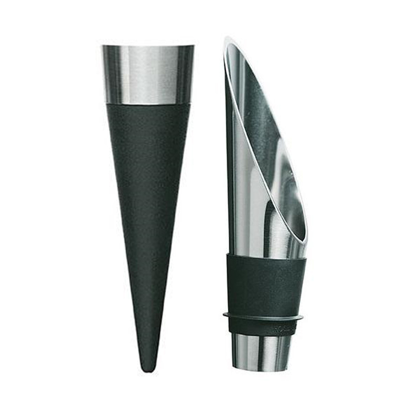 丹麦rosendahl创意红酒酒具2件套