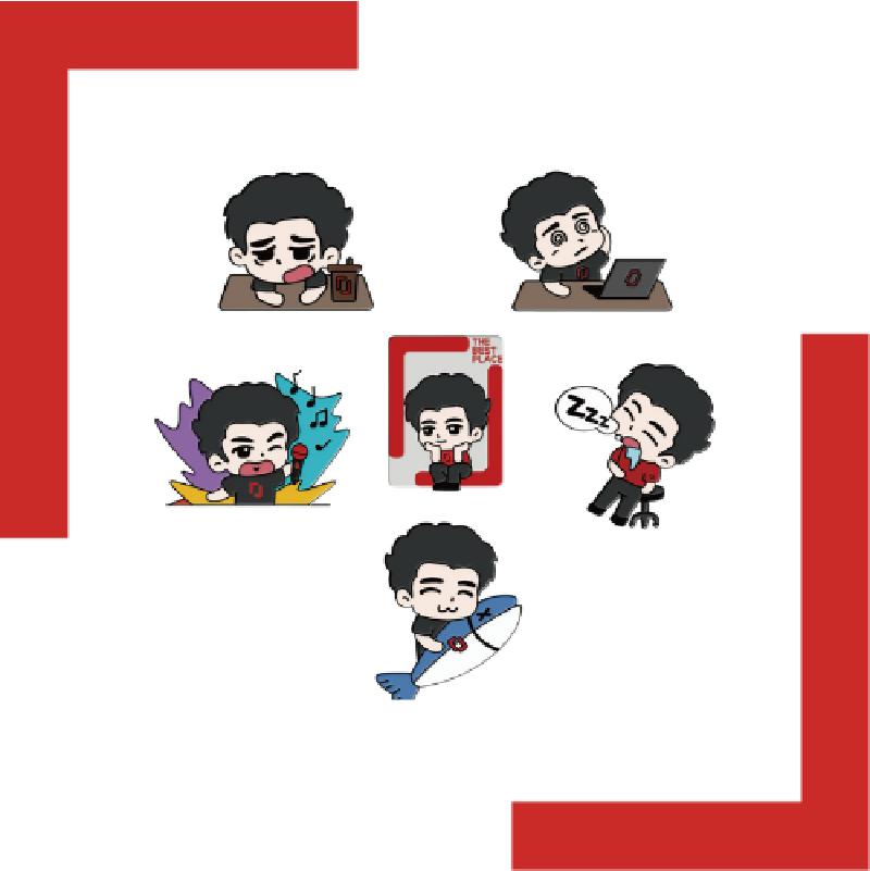 王力宏 「最好的地方」小王打工日记金属徽章套盒—【快闪限定】