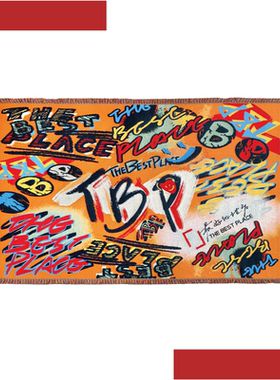 王力宏周边 超柔软涂鸦梭织盖毯—【快闪限定】（含10元运费）