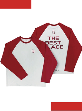 王力宏「最好的地方」拼色长袖T恤—【快闪限定】