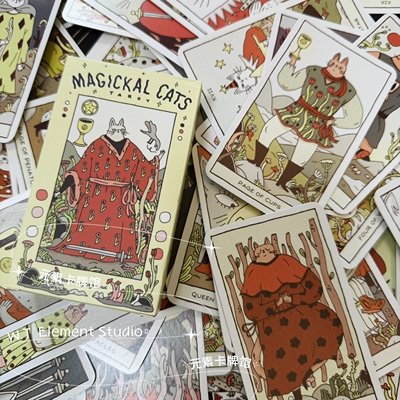 现 送牌袋 Magical Cats Tarot 魔法猫猫猫塔罗牌