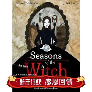 现 送袋 进口季节女神萨温节神谕卡Seasons of the Witch Samhain