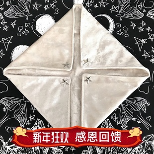 现货 runes 卢恩符如尼石桌布 双层白色五芒星桌布 「原创」