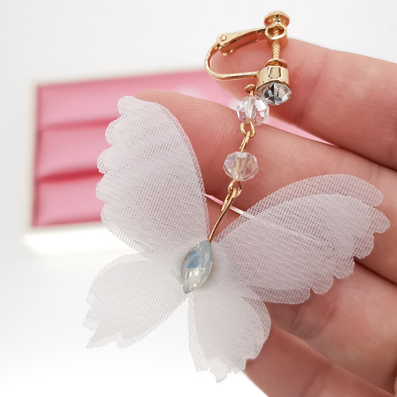 女童演出耳环儿童礼服饰品无耳洞耳夹耳环影楼摄影写真饰品女耳环