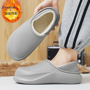 手术室拖鞋冬季医生医院上班专用防滑口腔科icu护士值班包头棉拖