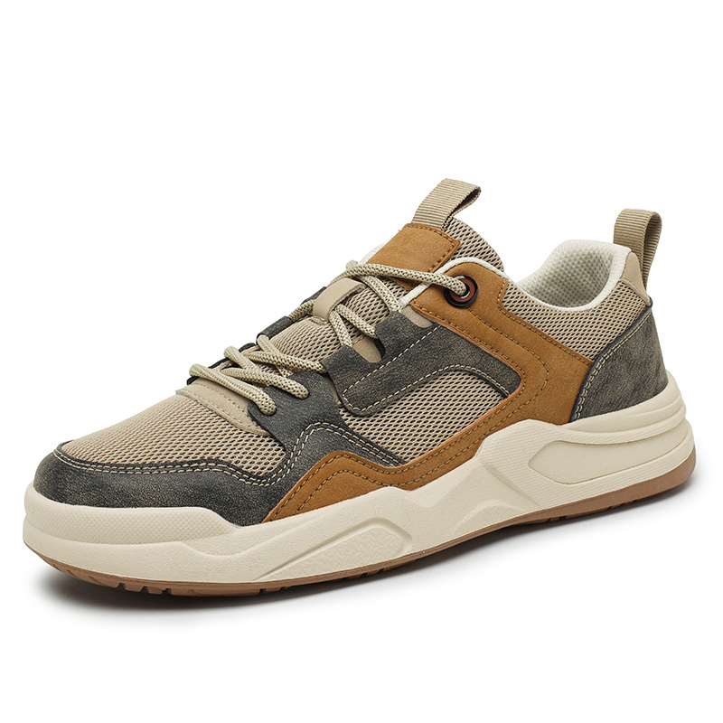 2025新款透气网面运动休闲板鞋