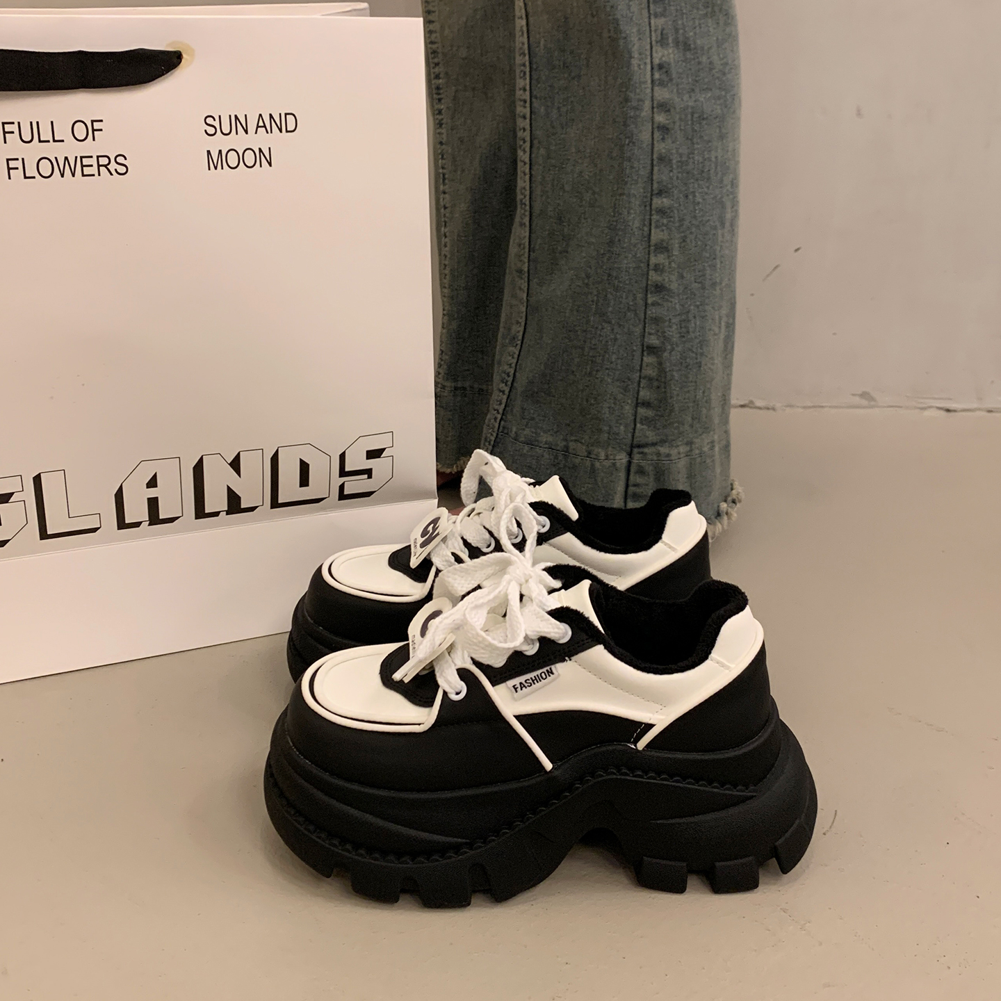 欧洲站老爹鞋女秋冬季爆款运动鞋