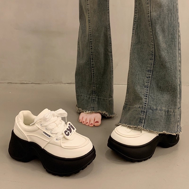 百搭老爹鞋女秋冬季显脚小休闲鞋