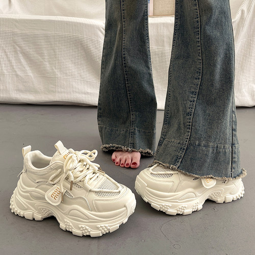 欧洲站显脚小老爹鞋女松糕运动鞋