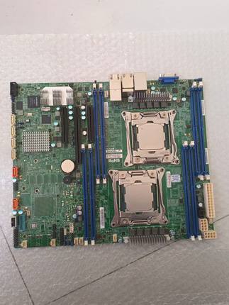 超微X10DRL-iT 服务器主板 双路E5-V3V4CPU双口千兆 万兆10G网卡