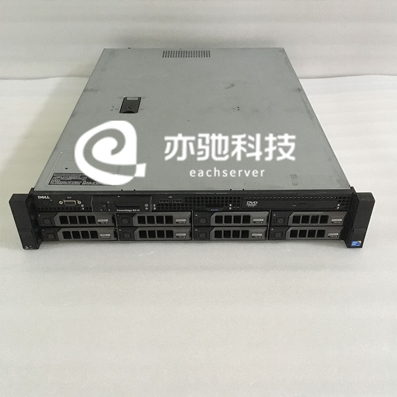 NAS存储 DELL R510 2U静音服务器 网吧无盘8盘位3.5 H700