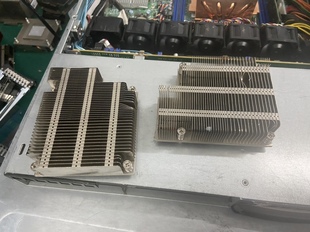 超微X9DRL-IF主板 双路X79 E5 2680V2 2011针 1U散热器 带螺丝