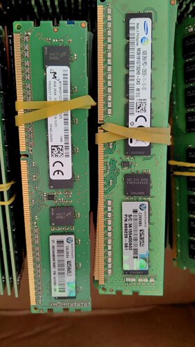 HP惠普 647909-B21 647658-081 8GB 2Rx8 PC3L-10600E 纯ECC内存