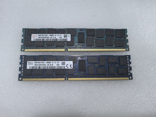SK hynix 8GB 2R*4 PC3L 10600R内存 HMT31GRCFR4A-H9 3代DDR1333