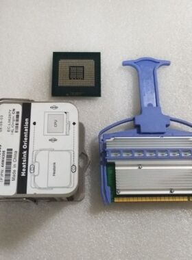 IBM X3850M2 CPU升级套件 E7440 CPU PN:44E4271,含散热片 VRM