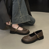 玛丽珍英伦风小皮鞋 平底百搭配裙子日系jk乐福单鞋 女2025新款 秋季