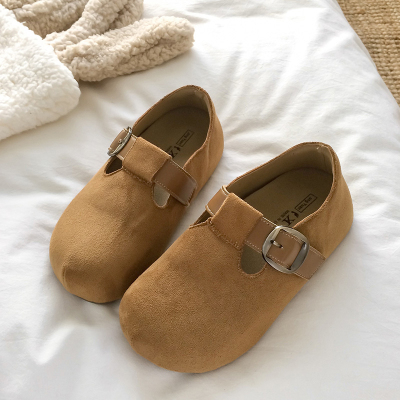 5cm厚底内增高全包勃肯鞋女2025秋季新款一脚蹬博肯懒人鞋