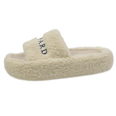 秋冬新款舒适毛毛拖鞋