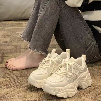 吻卡佛小个子7.5cm增高老爹鞋