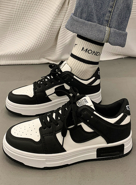 2025爆款厚底休闲运动鞋女春秋ins2024新款小众百搭跑步小白板鞋