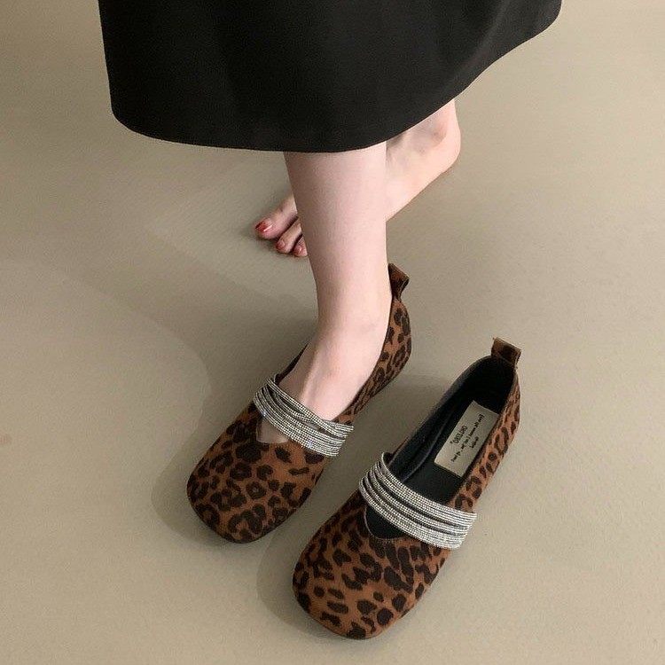 法式平底设计感单鞋2026新款夏秋仙女风复古水钻玛丽珍瓢鞋,女鞋,浅口单鞋,淘宝优惠券,粉丝福利购,淘宝优惠卷