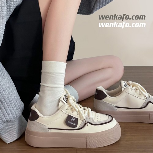 吻卡佛帆布鞋时尚百搭
