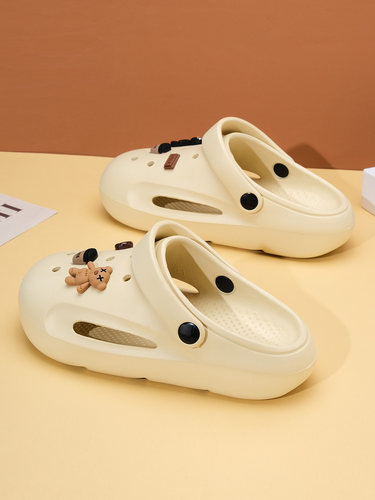 网红爆款包头防滑洞洞鞋