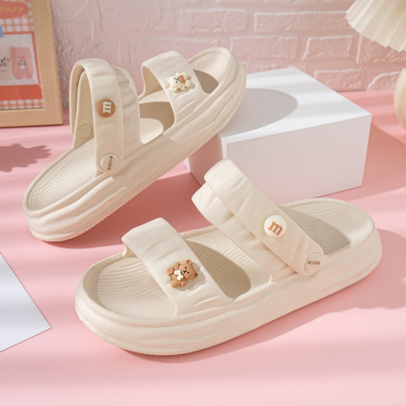 网红时尚一鞋两穿踩屎感防滑