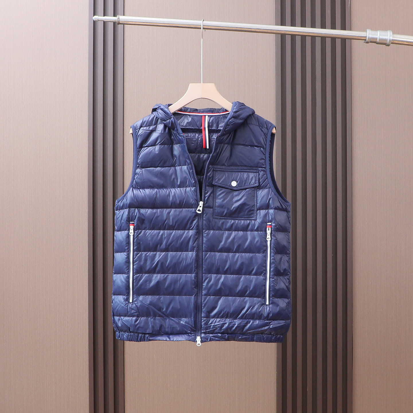 90鸭绒！高尔夫系列！轻盈又保暖！外贸男装冬季连帽羽绒马甲背心,男装,常规马甲,淘宝优惠券,粉丝福利购,淘宝优惠卷