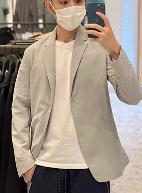 lu系王炸！轻量化防风防泼水！3D立裁春季男士抗皱休闲西服外套
