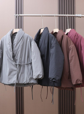日系和服式防水加厚保暖棉服