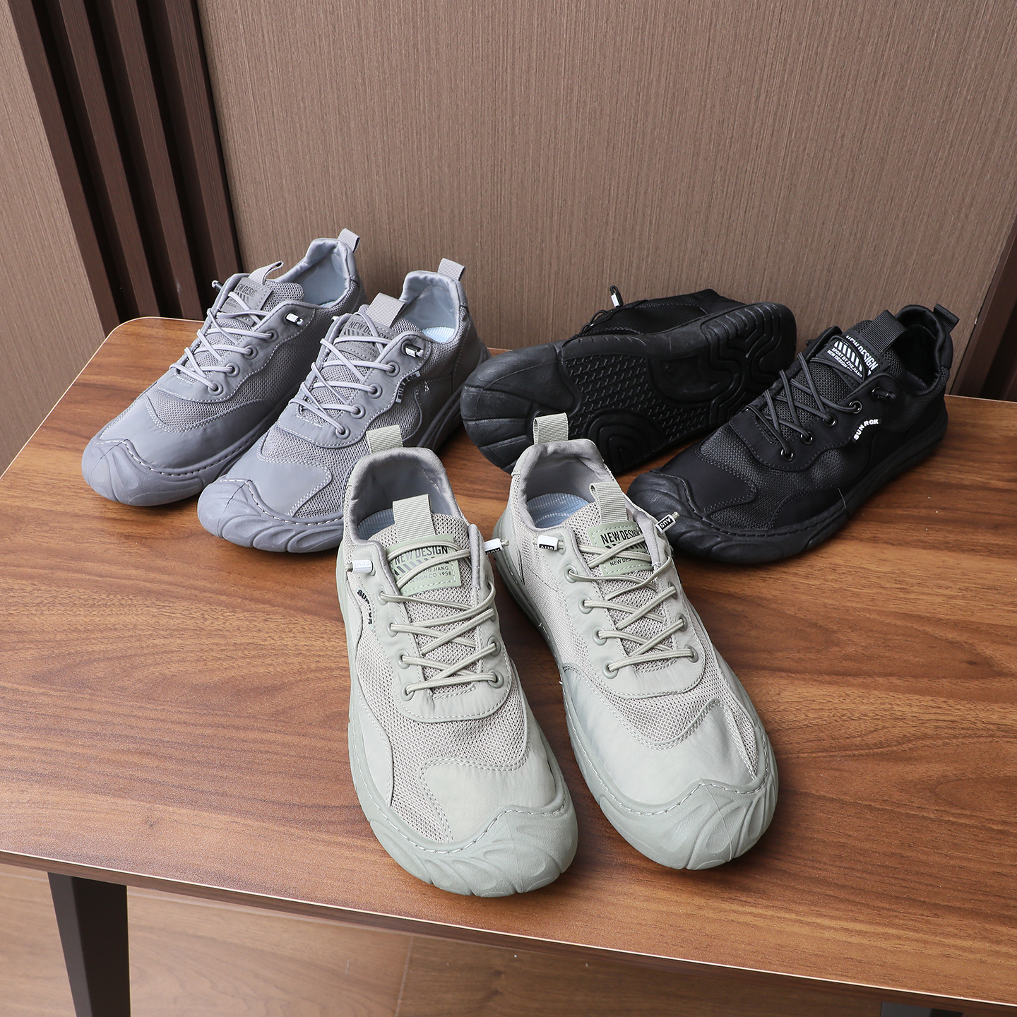 外贸原单冰丝鞋软垫超舒适休闲鞋