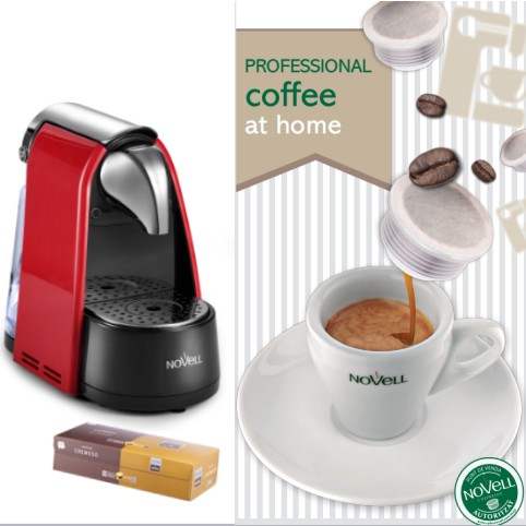 意式浓缩胶囊咖啡机Novell洛维尔