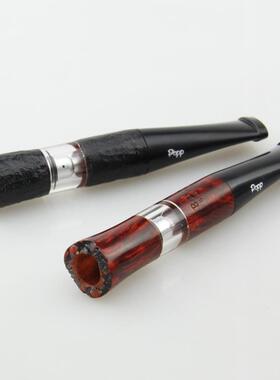 进口日本彪博烟嘴Bel Popp循环过滤石楠木不规则口焦油可见2B-R