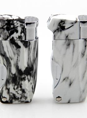 Spunk司派克烟斗打火机复古超薄潮流斜火侧出火电子压棒烟刀