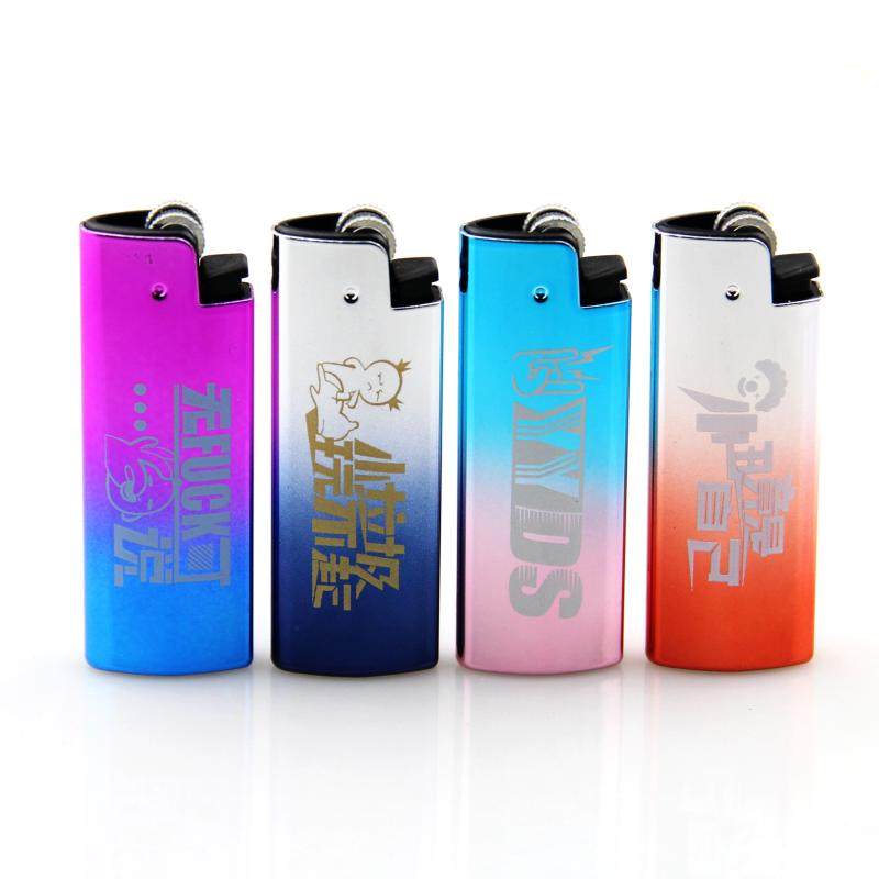 西班牙CLIPPER可利福打火机潮流超薄铁壳砂轮明火内胆网络潮语