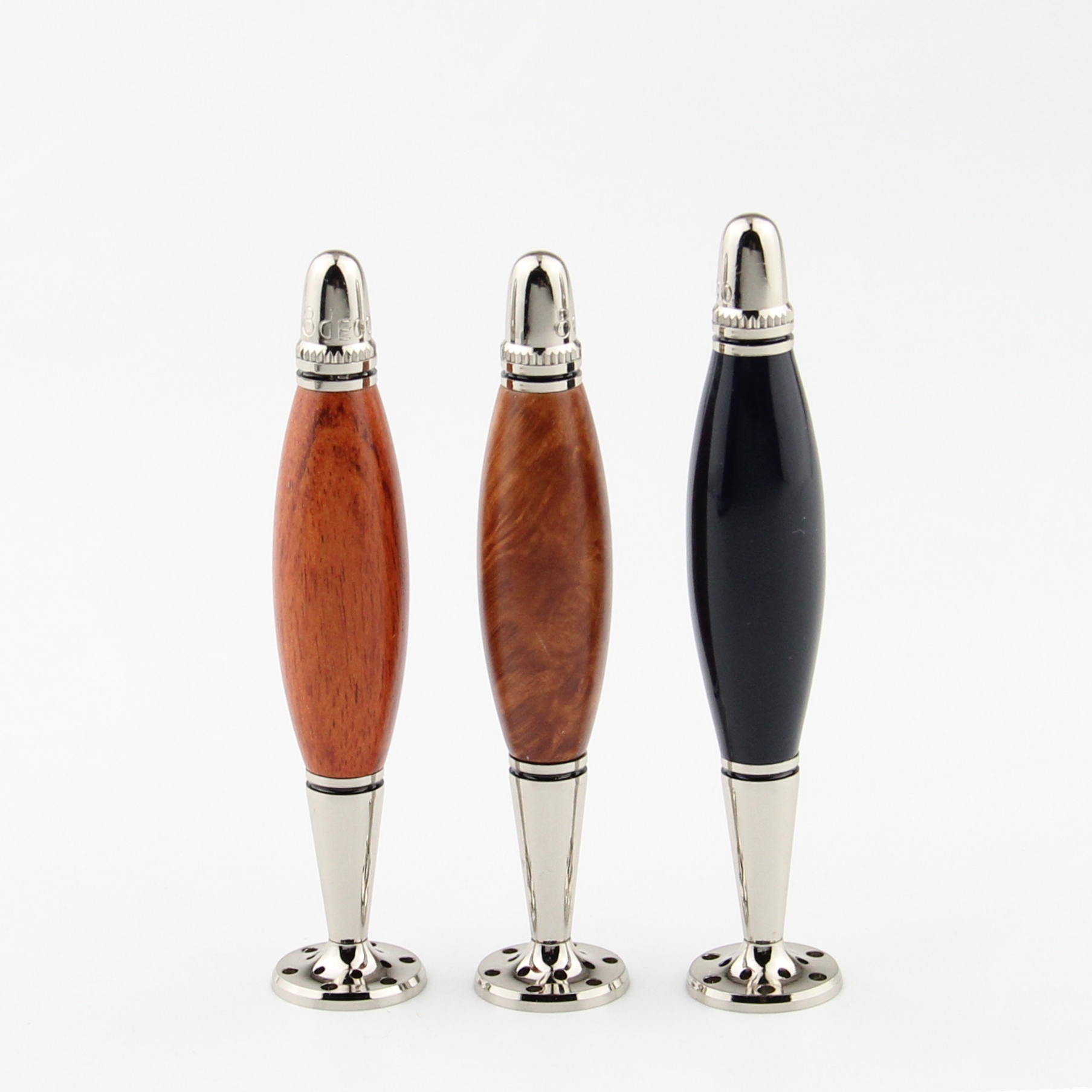 8deco烟斗压棒佛肚石楠木烟刀花梨木实木金属凹勺镂花防熄火