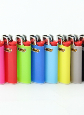 法国BIC比克J5一次性mini迷你短款打火机砂轮火石固定明火防爆