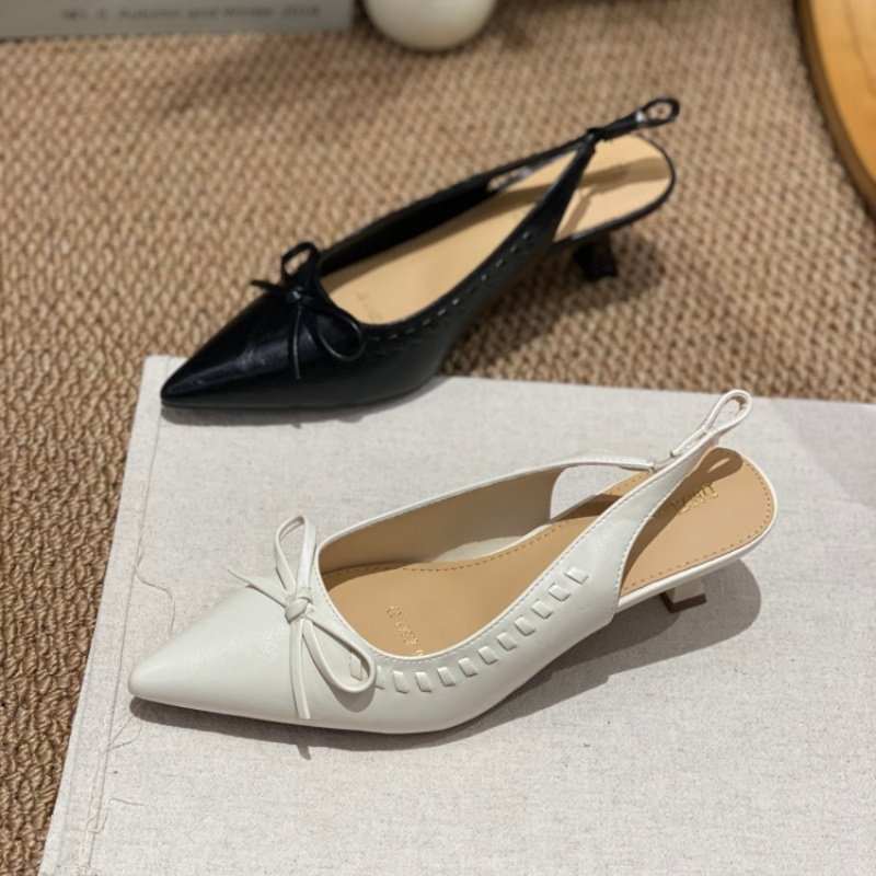 甜美风蝴蝶结深口单鞋女2026新款春季时尚舒适粗跟方头气质鞋女款,女鞋,深口单鞋,淘宝优惠券,粉丝福利购,淘宝优惠卷