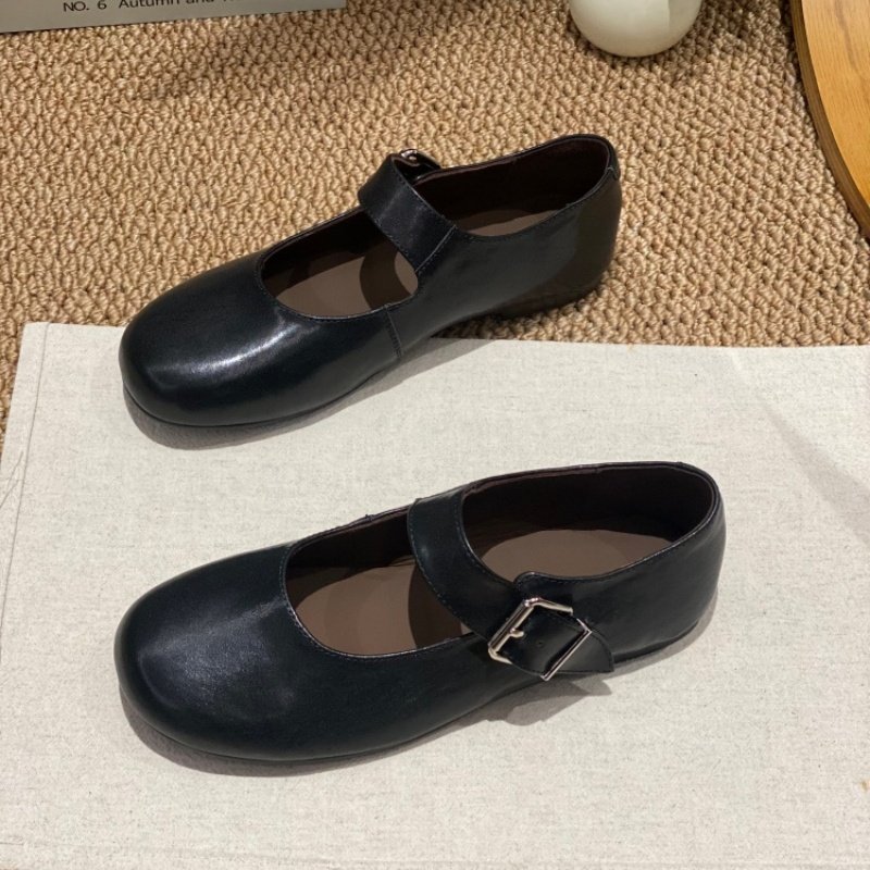 2026春季爆款法式简约黑色玛丽珍鞋女平底一字扣带通勤单鞋气质女,女鞋,玛丽珍鞋,淘宝优惠券,粉丝福利购,淘宝优惠卷