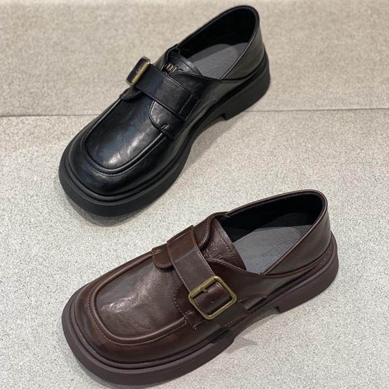 2024秋季新款舒适英伦风乐福鞋