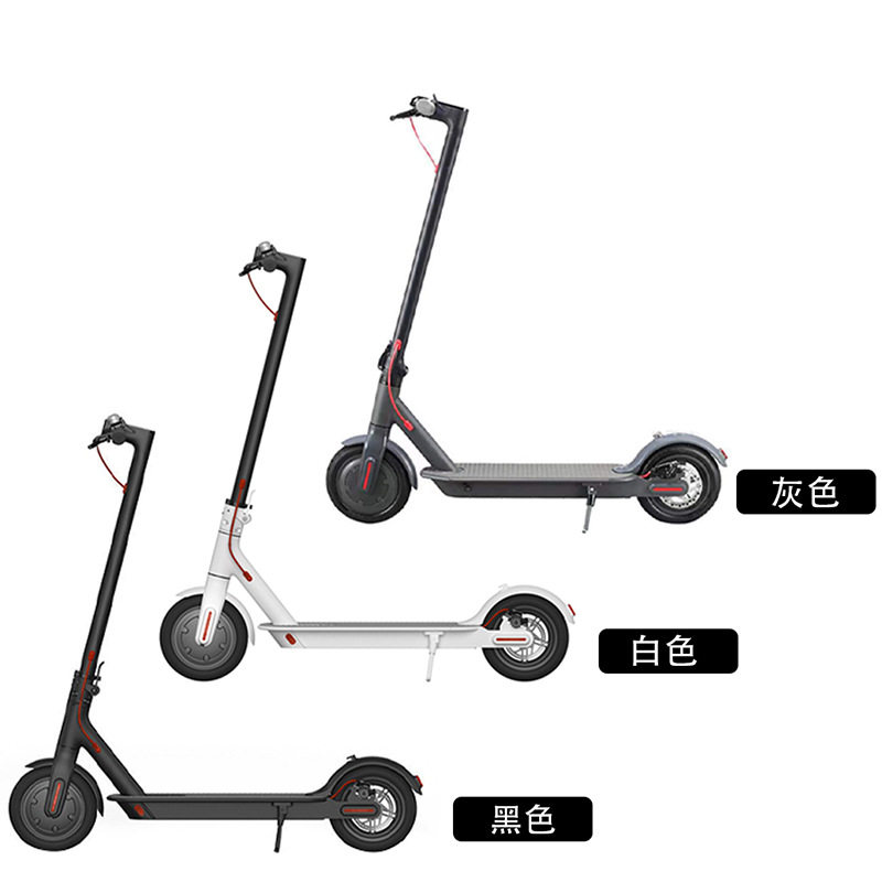 小型mi你电动滑板车SCOOTER8.5寸成人代步折叠轻便携两轮代步车