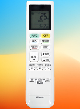 英文版 适用于大金空调ARC480A1通用 ARC480A19 ARC480A20遥控器