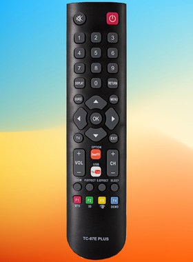 华宇TC-97E适用TCL电视遥控器通用RC200 RC3000E01 TLC-925英文版