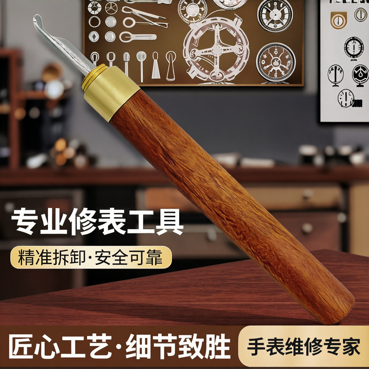 修表工具专业开盖工具撬刀翘刀开底盖手表后盖拆卸换电池手表维修