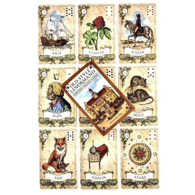 旧体利诺曼 Old Style Lenormand 旧式卡牌 英文