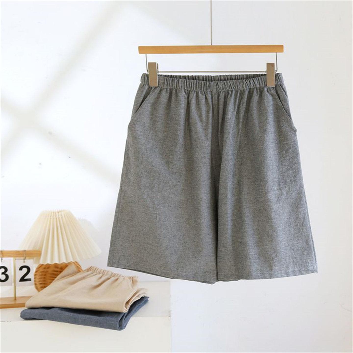 春夏季纯棉男士薄款睡裤家居短裤全棉五分裤水洗棉宽松大码可外穿,女士内衣/男士内衣/家居服,睡裤/家居裤,淘宝优惠券,粉丝福利购,淘宝优惠卷