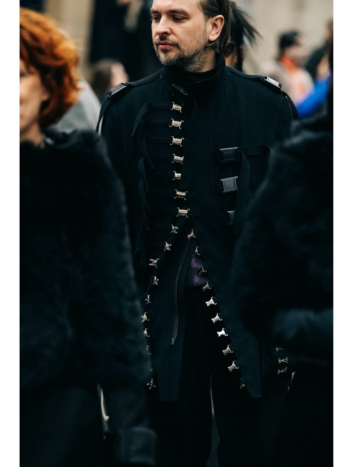 Yohji Yamamoto 21AW Heavy Lock Jacket — back